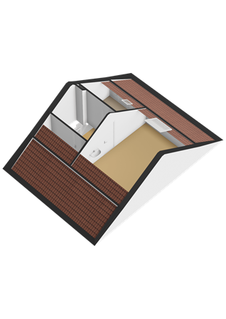 Floorplan - Dopperstraat 187, 3752 JE Bunschoten-Spakenburg